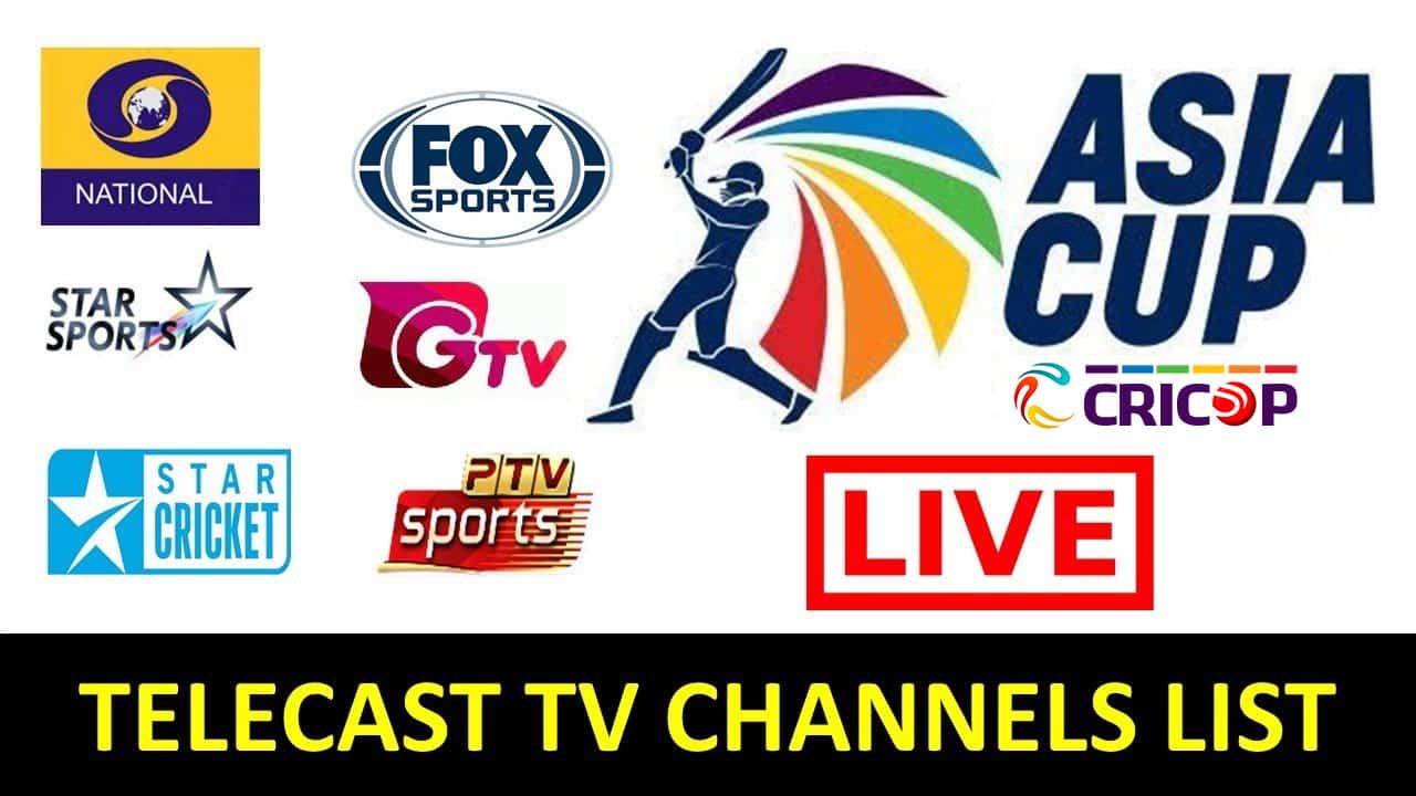 Asia Cup 2021 Tv Channels Where To Watch Asia Cup 2021 Live
