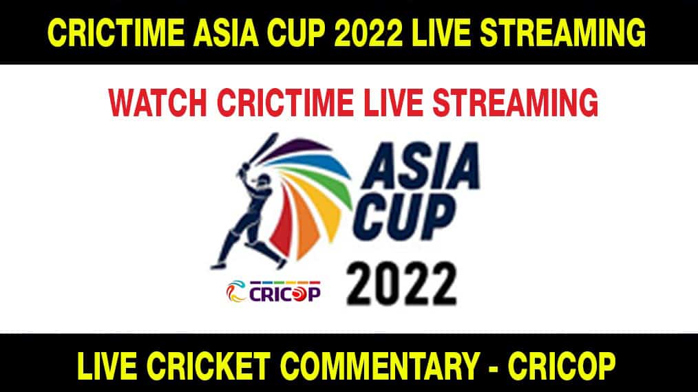 Crictime HD Live Streaming cricop
